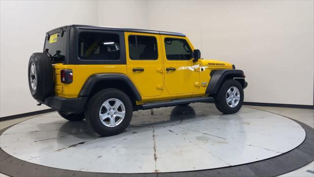 used 2020 Jeep Wrangler Unlimited car, priced at $30,500