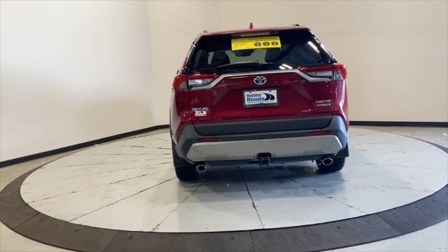 used 2022 Toyota RAV4 Hybrid car, priced at $35,000