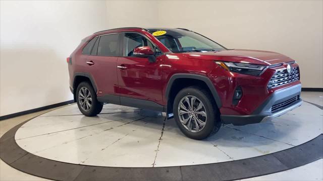 used 2022 Toyota RAV4 Hybrid car, priced at $35,000