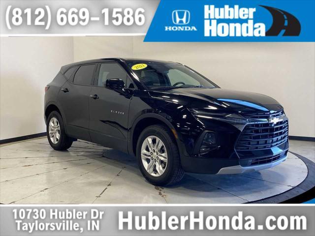 used 2021 Chevrolet Blazer car, priced at $24,454