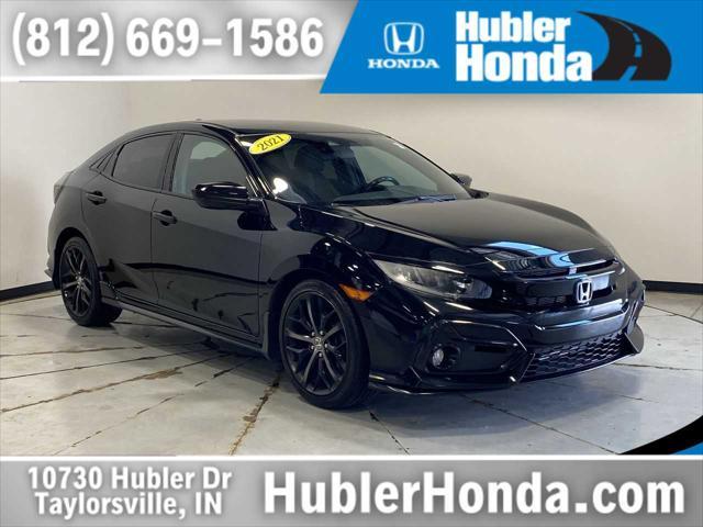 used 2021 Honda Civic car, priced at $24,899