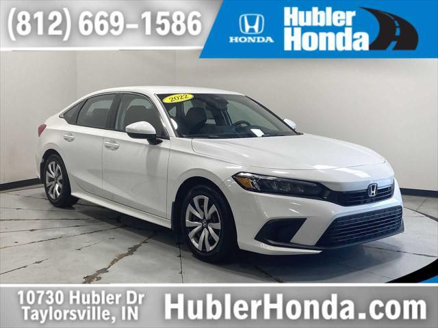 used 2022 Honda Civic car, priced at $22,988