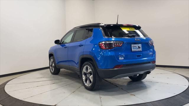 used 2021 Jeep Compass car, priced at $18,000