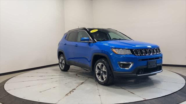 used 2021 Jeep Compass car, priced at $18,000