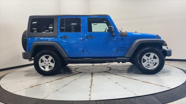 used 2016 Jeep Wrangler Unlimited car, priced at $19,987