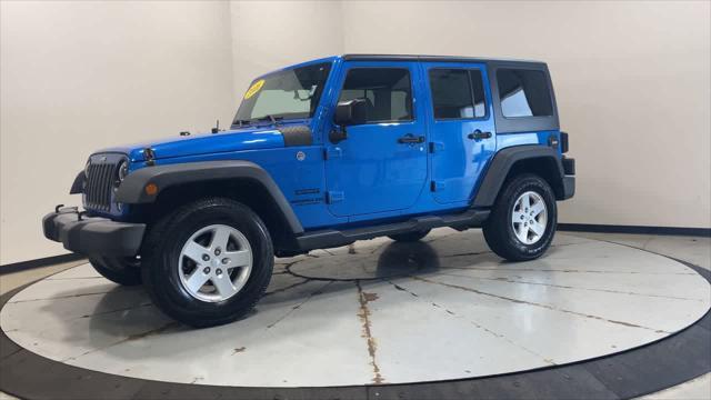 used 2016 Jeep Wrangler Unlimited car, priced at $19,987
