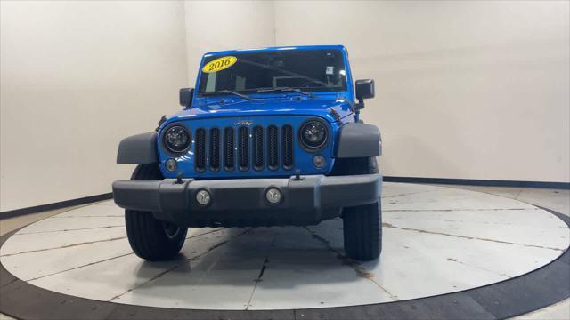 used 2016 Jeep Wrangler Unlimited car, priced at $19,987