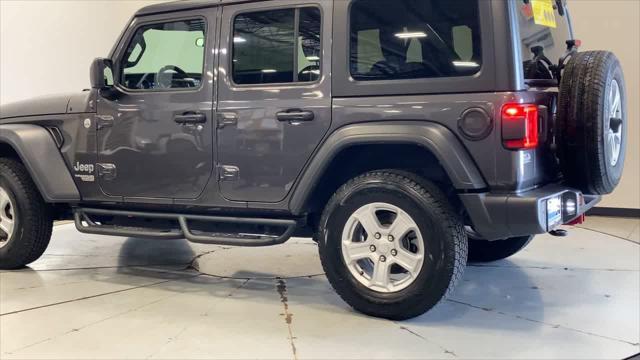 used 2020 Jeep Wrangler Unlimited car, priced at $32,395