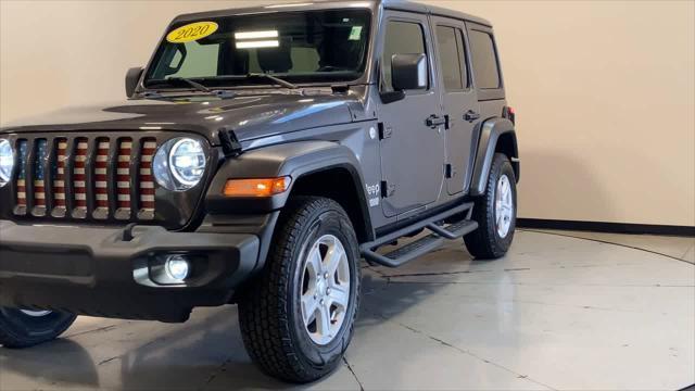 used 2020 Jeep Wrangler Unlimited car, priced at $32,395