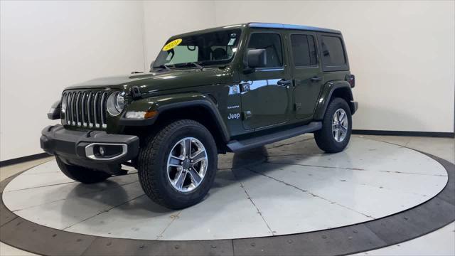 used 2021 Jeep Wrangler Unlimited car, priced at $32,000