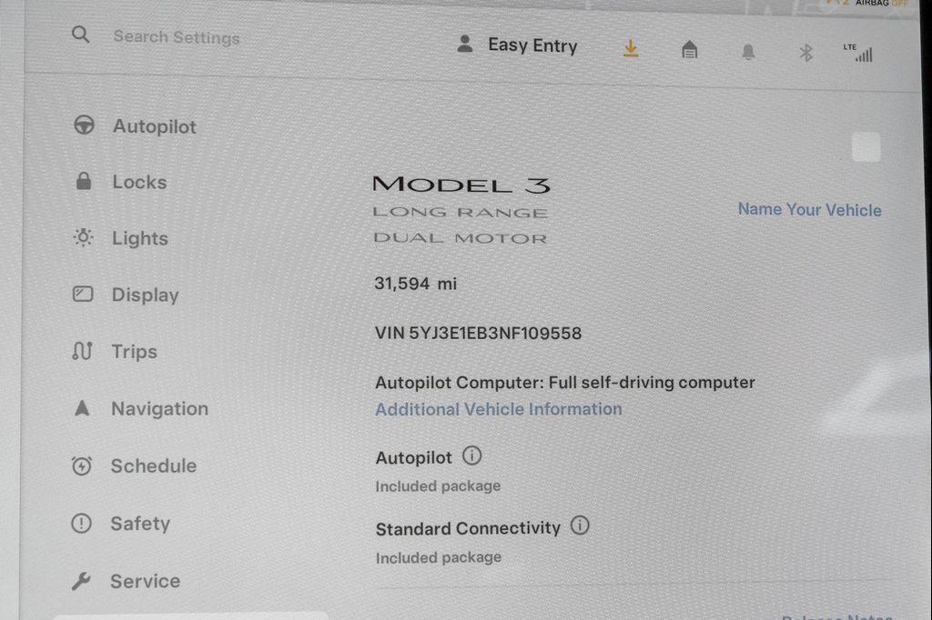 used 2022 Tesla Model 3 car, priced at $28,499