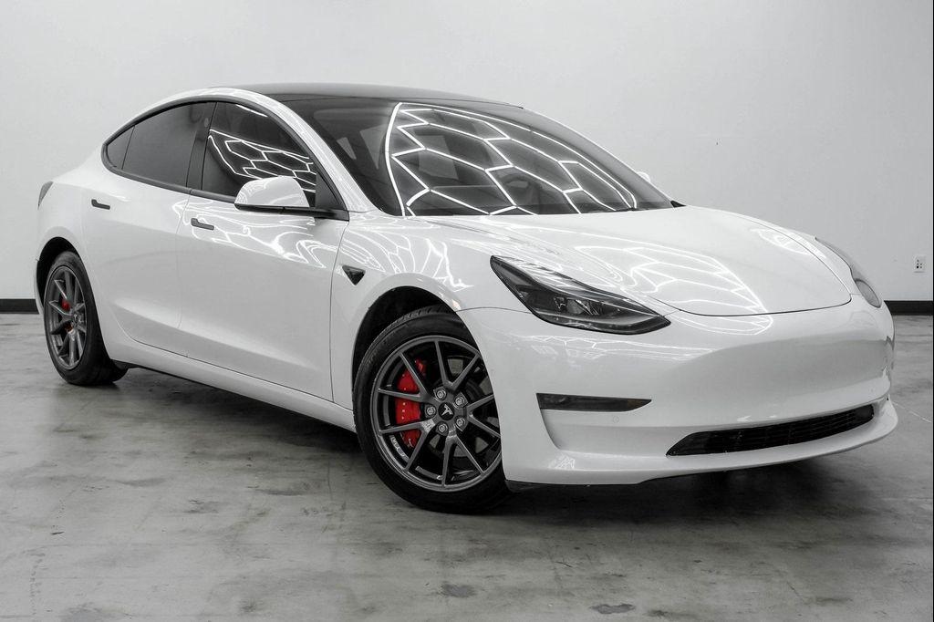used 2022 Tesla Model 3 car, priced at $28,499