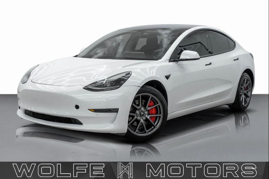 used 2022 Tesla Model 3 car, priced at $28,499