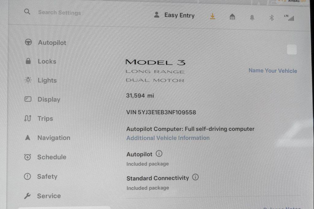 used 2022 Tesla Model 3 car, priced at $27,999
