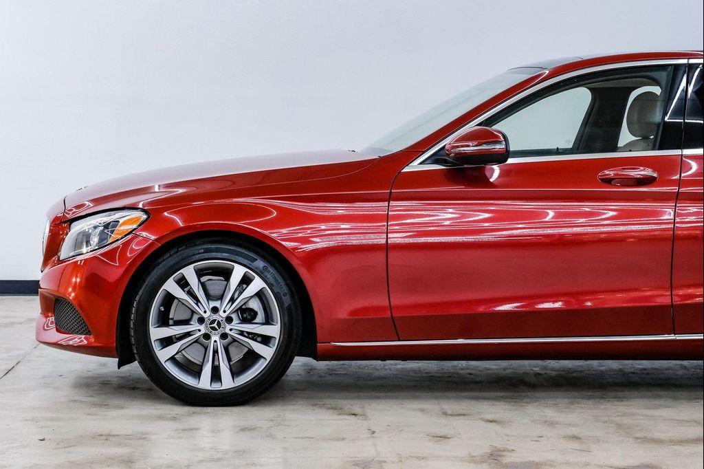 used 2018 Mercedes-Benz C-Class car, priced at $25,999