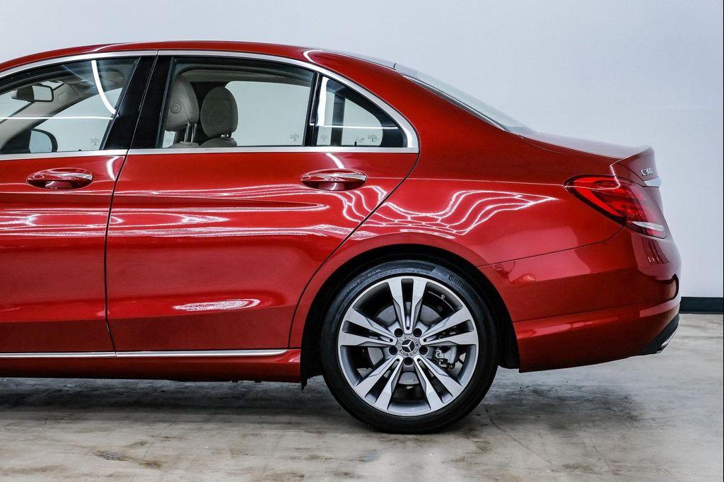 used 2018 Mercedes-Benz C-Class car, priced at $25,999