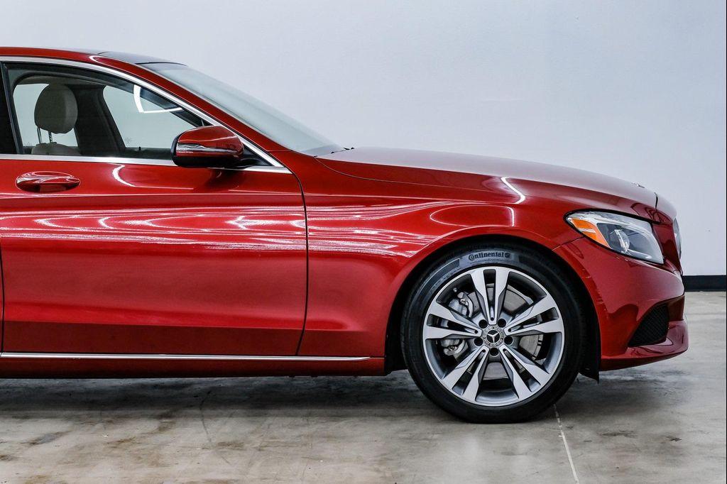 used 2018 Mercedes-Benz C-Class car, priced at $25,999