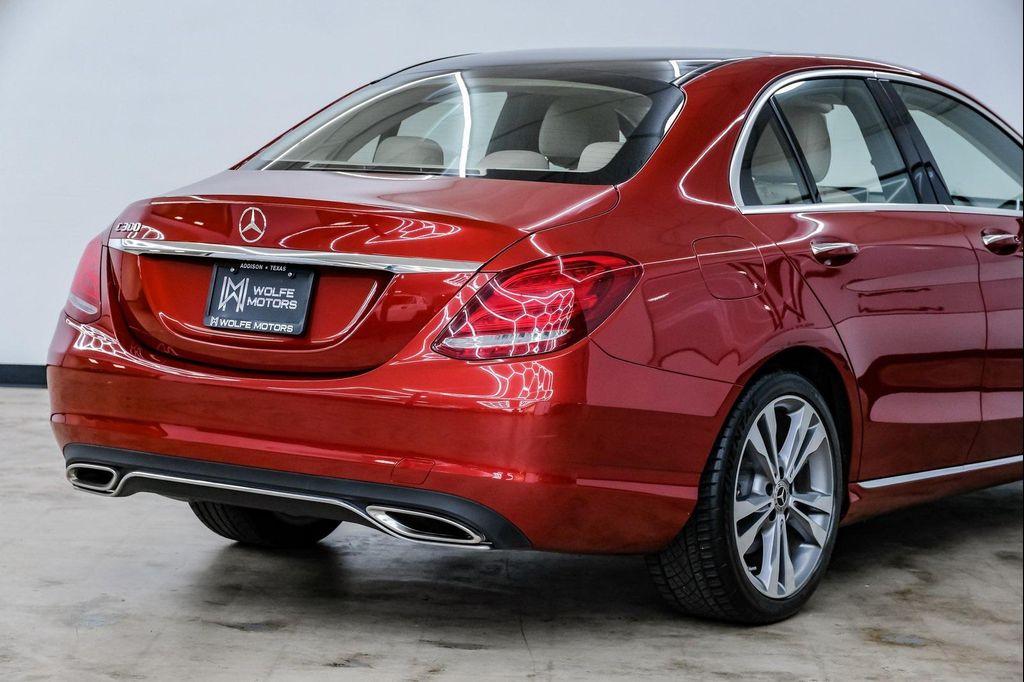used 2018 Mercedes-Benz C-Class car, priced at $25,999