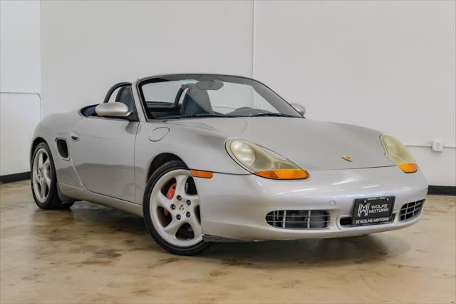 used 2002 Porsche Boxster car, priced at $15,999