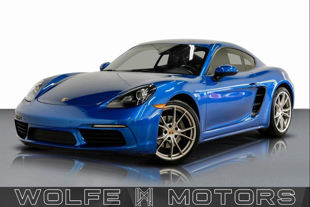 used 2018 Porsche 718 Cayman car, priced at $49,699