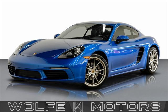 used 2018 Porsche 718 Cayman car, priced at $49,999