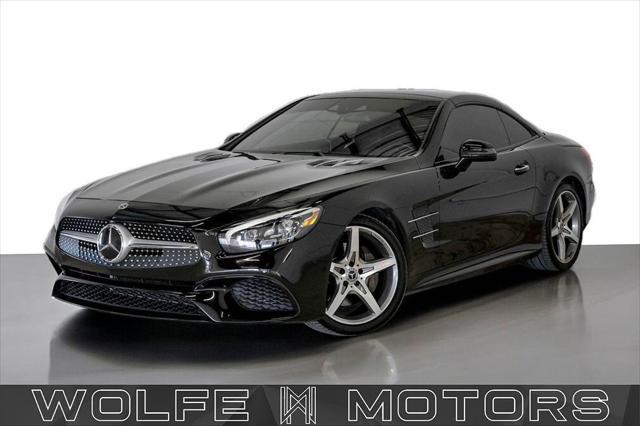 used 2020 Mercedes-Benz SL 550 car, priced at $57,888