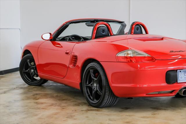 used 2003 Porsche Boxster car, priced at $14,999