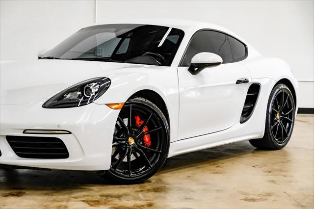 used 2018 Porsche 718 Cayman car, priced at $54,499