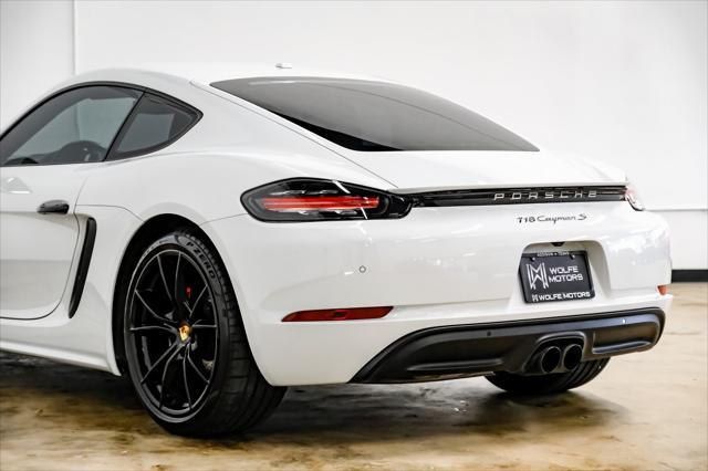 used 2018 Porsche 718 Cayman car, priced at $54,499