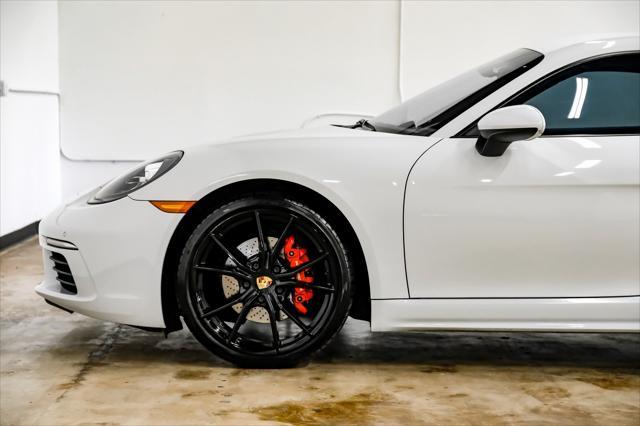 used 2018 Porsche 718 Cayman car, priced at $54,499