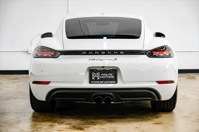 used 2018 Porsche 718 Cayman car, priced at $54,499