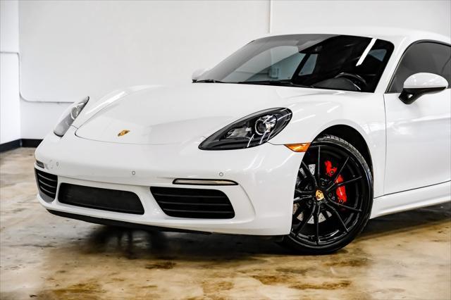 used 2018 Porsche 718 Cayman car, priced at $54,499