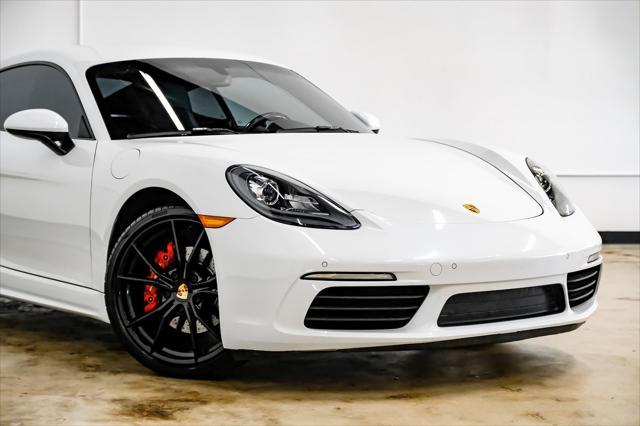 used 2018 Porsche 718 Cayman car, priced at $54,499