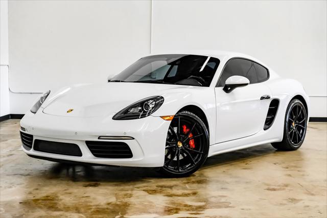 used 2018 Porsche 718 Cayman car, priced at $54,499