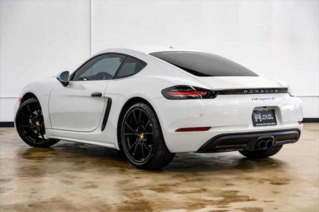 used 2018 Porsche 718 Cayman car, priced at $54,499