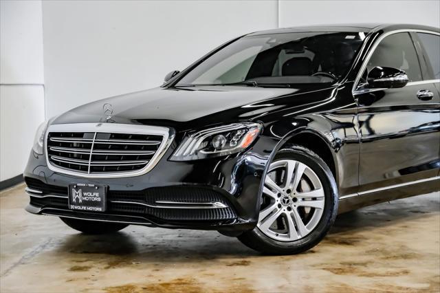 used 2020 Mercedes-Benz S-Class car, priced at $40,999