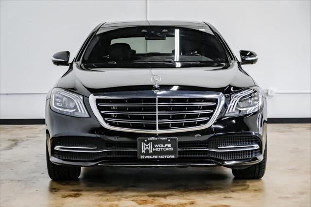 used 2020 Mercedes-Benz S-Class car, priced at $40,999