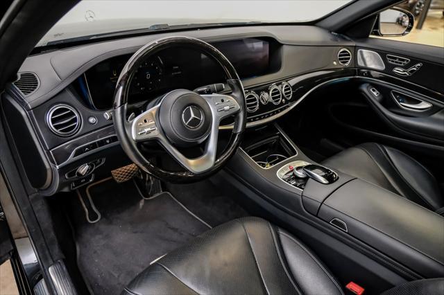 used 2020 Mercedes-Benz S-Class car, priced at $40,999