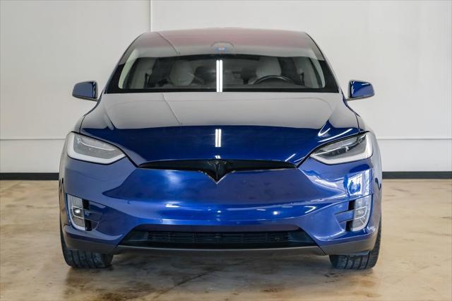 used 2018 Tesla Model X car, priced at $28,498