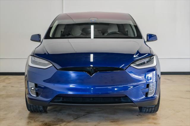 used 2018 Tesla Model X car, priced at $27,988