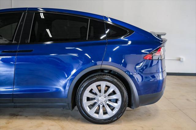 used 2018 Tesla Model X car, priced at $27,988