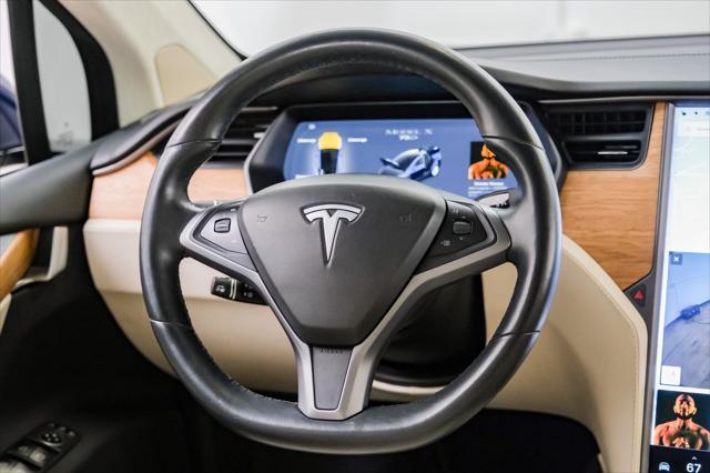 used 2018 Tesla Model X car, priced at $27,988