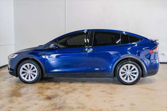 used 2018 Tesla Model X car, priced at $27,988