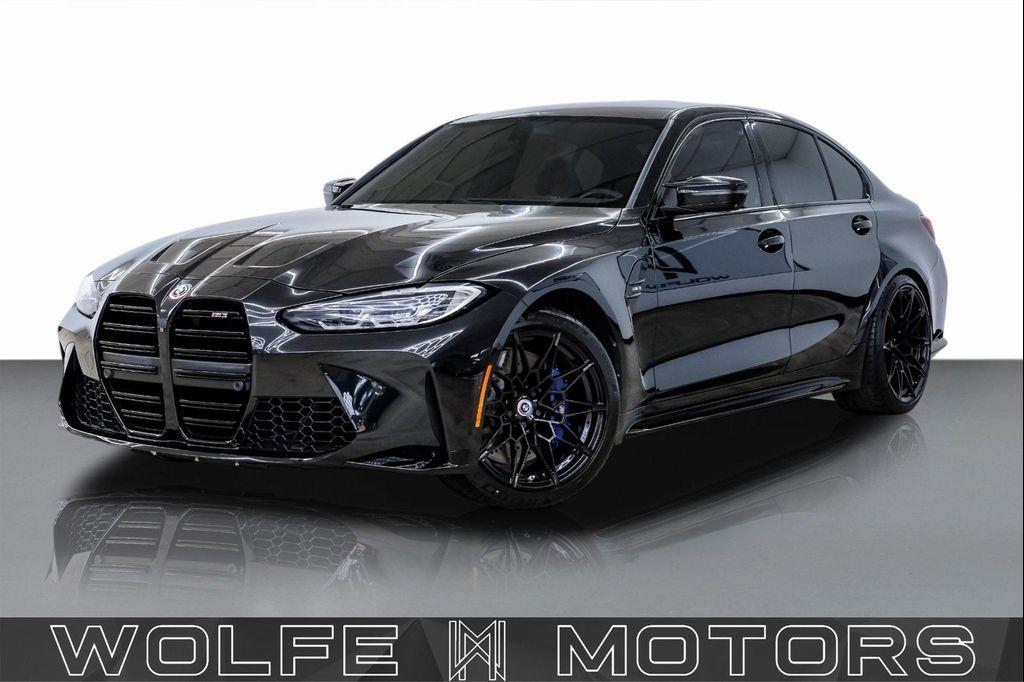used 2023 BMW M3 car, priced at $78,999
