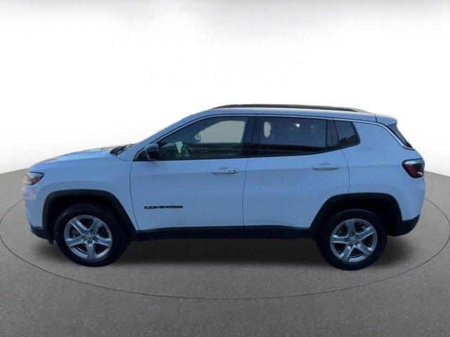 used 2023 Jeep Compass car, priced at $16,724