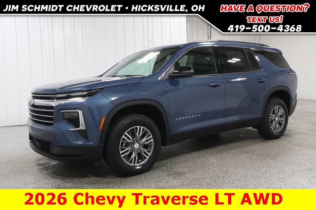 new 2026 Chevrolet Traverse car, priced at $44,614