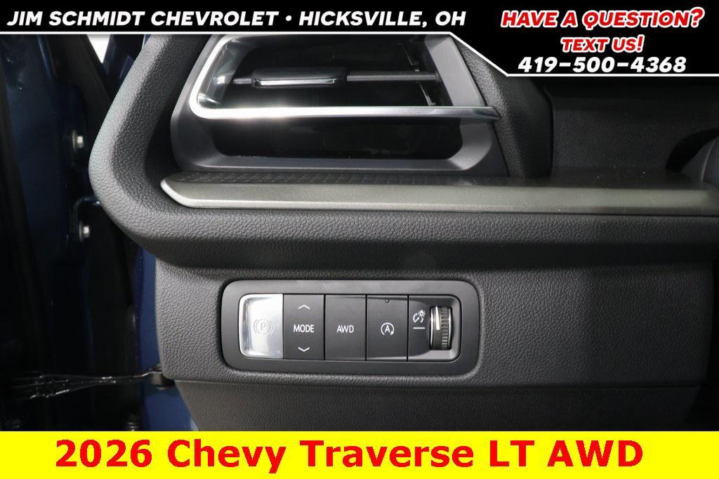 new 2026 Chevrolet Traverse car, priced at $44,614
