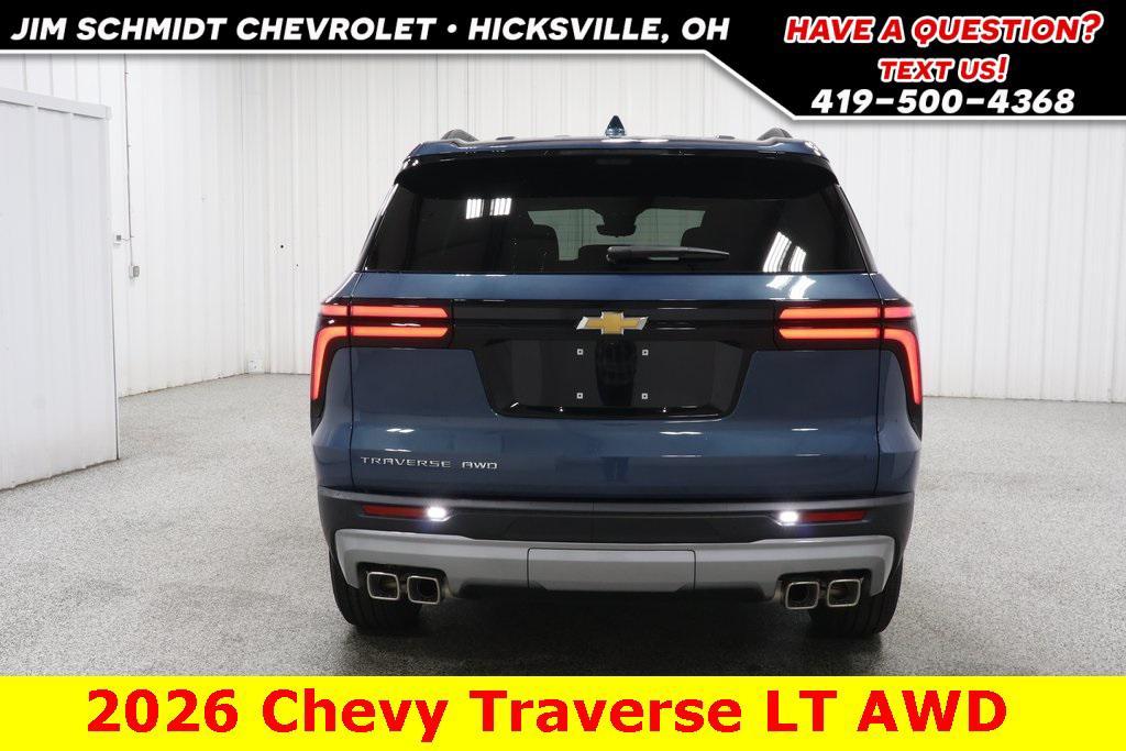 new 2026 Chevrolet Traverse car, priced at $44,614