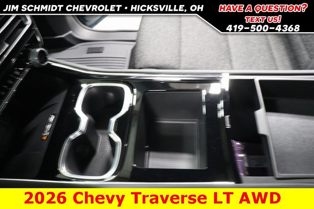 new 2026 Chevrolet Traverse car, priced at $44,614