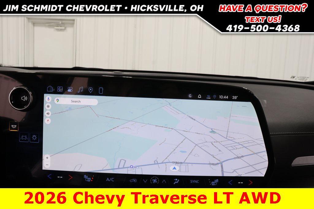 new 2026 Chevrolet Traverse car, priced at $44,614